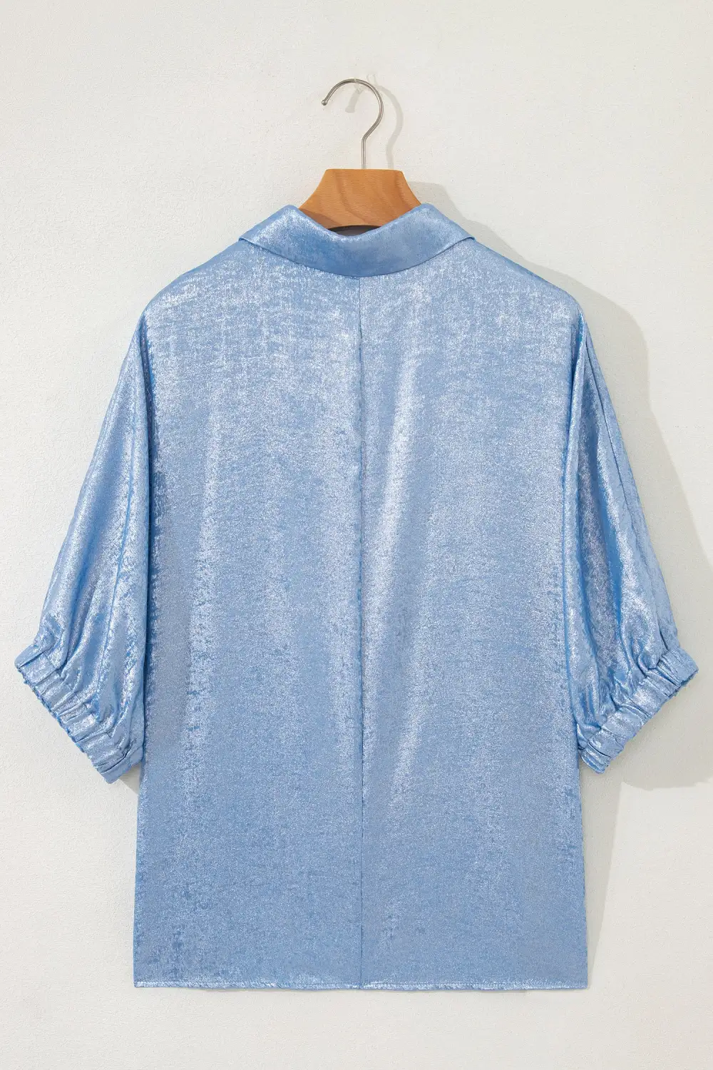 Half Sleeve V Neck Top