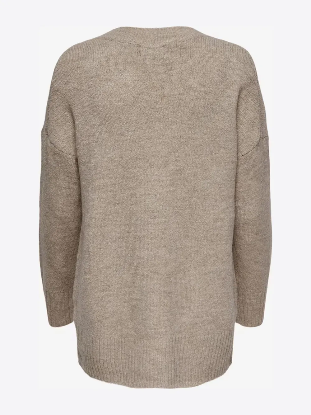 Crew Neck Plain Colored Cotton Sweaters