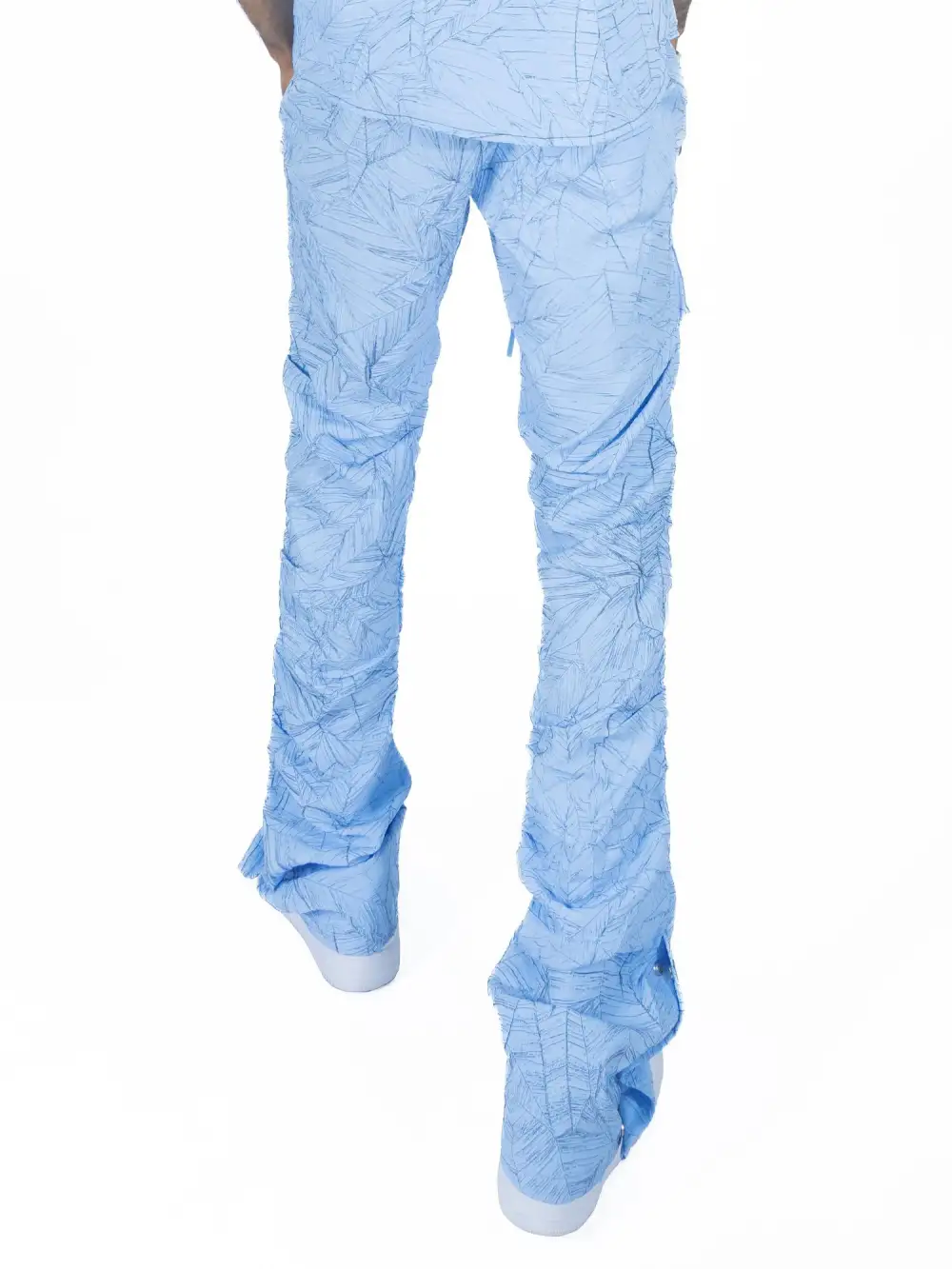 Utility Nylon Stacked Pants