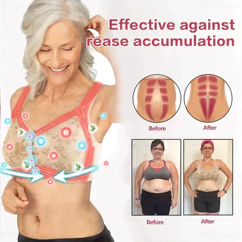 3PC-Detoxifying Lymphatic Vibrating Bra