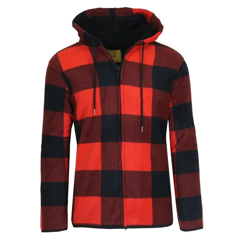 Men's Regular Fit Heavyweight Sherpa Fleece Lined Hoodie & Shacket.ships within 24 hours.Priority delivery in areas affected by heavy snow.