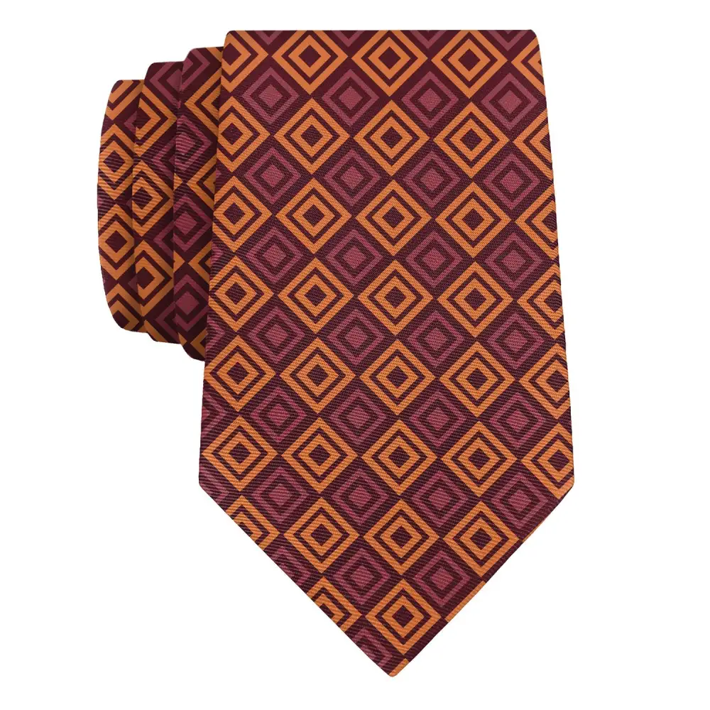 Modern Geometric Expression Necktie