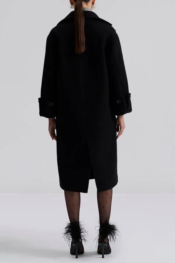 Oversized Wool Overcoat