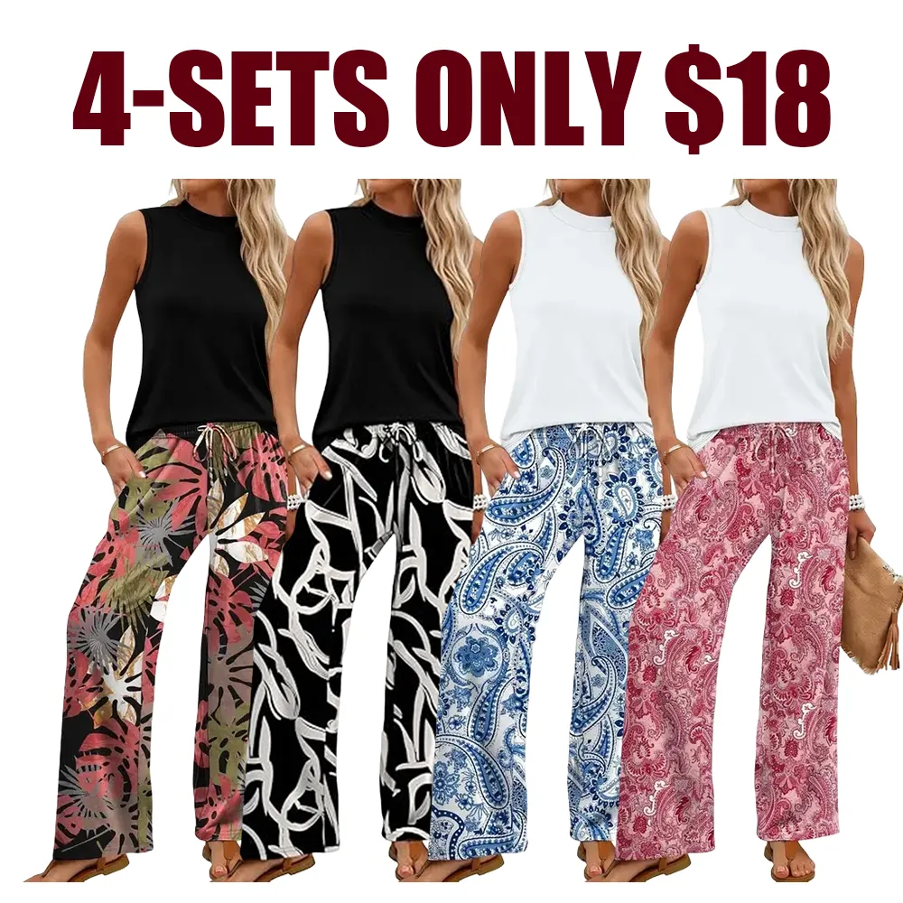 Women's Two-Piece Spring/Summer Travel & Vacation Set