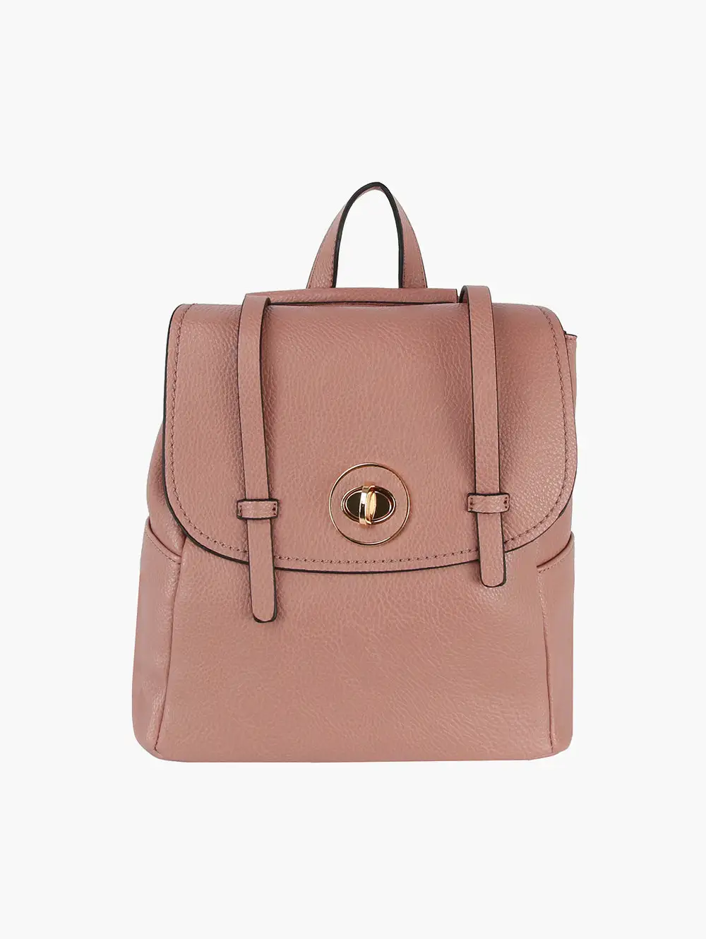 Textured Convertible Backpack Purse