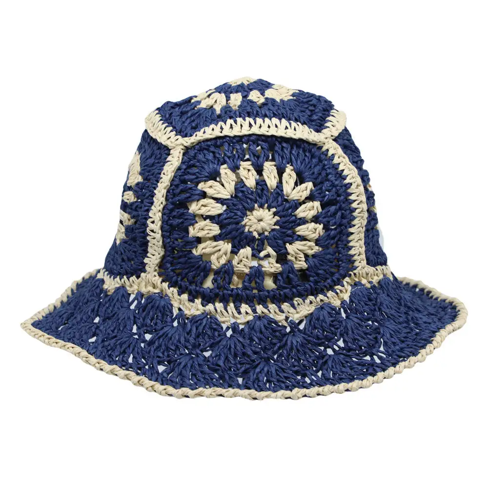 Straw Floral Sun Hat