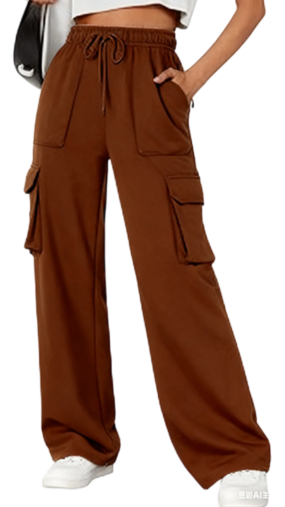 Womens Sweatpants Wide Leg