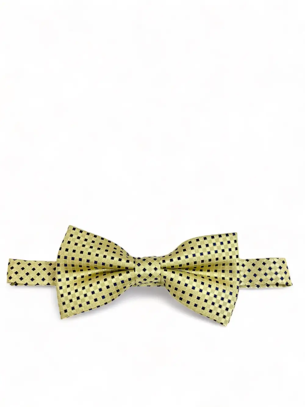 Poised Diamond Polyester Bow Tie