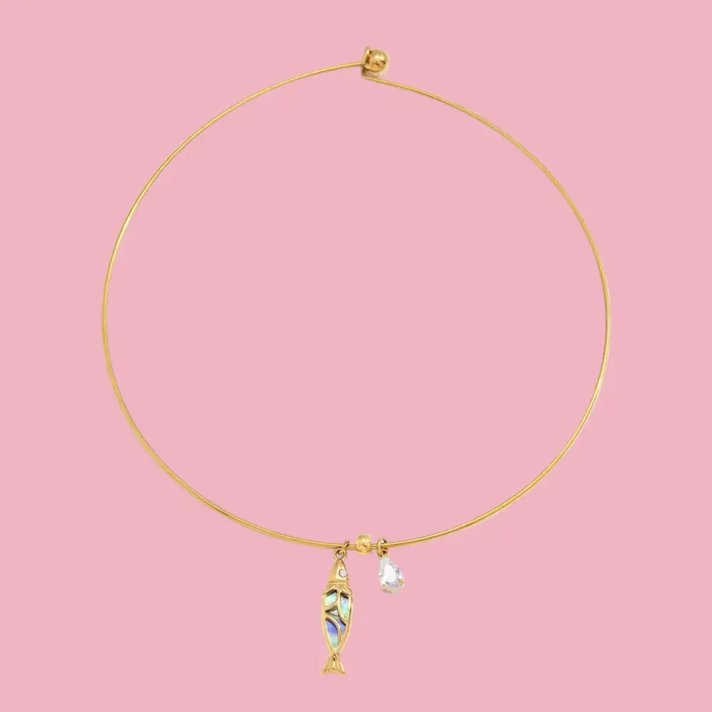 Classic Refined Fish Necklace