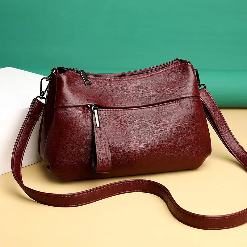 Middle-aged Shoulder Bag Simple Crossbody