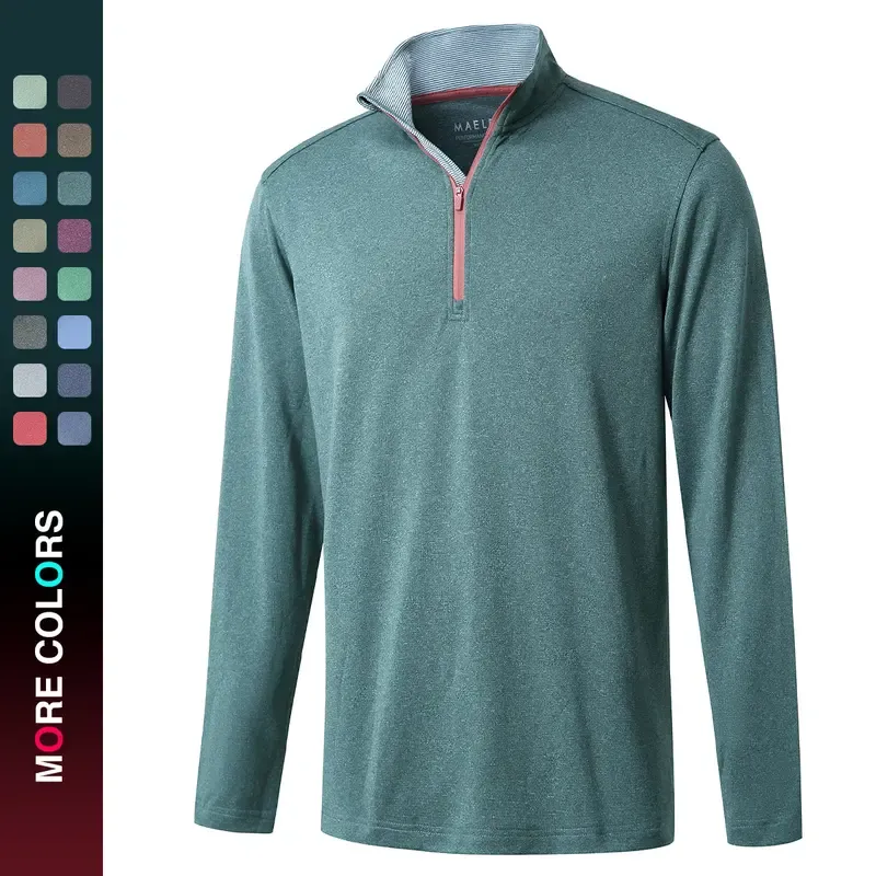 Men’s Performance Quarter Zip Golf Pullover