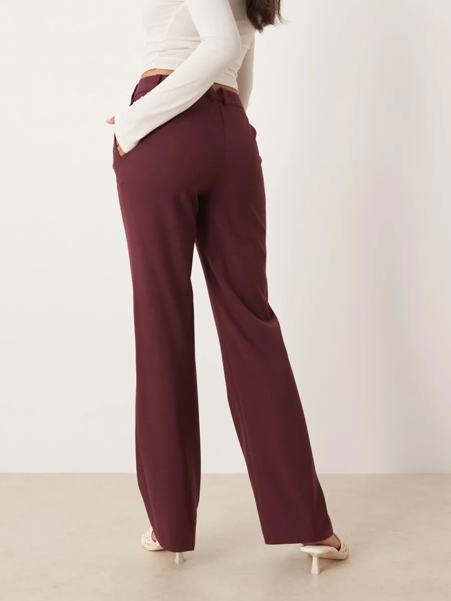 High-Waisted Wide-Leg Pants