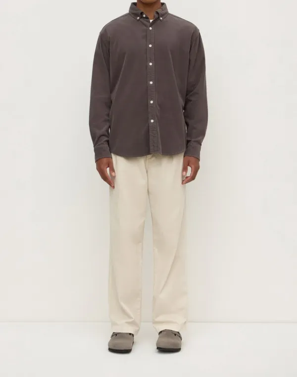 Graphite Corduroy Shirt