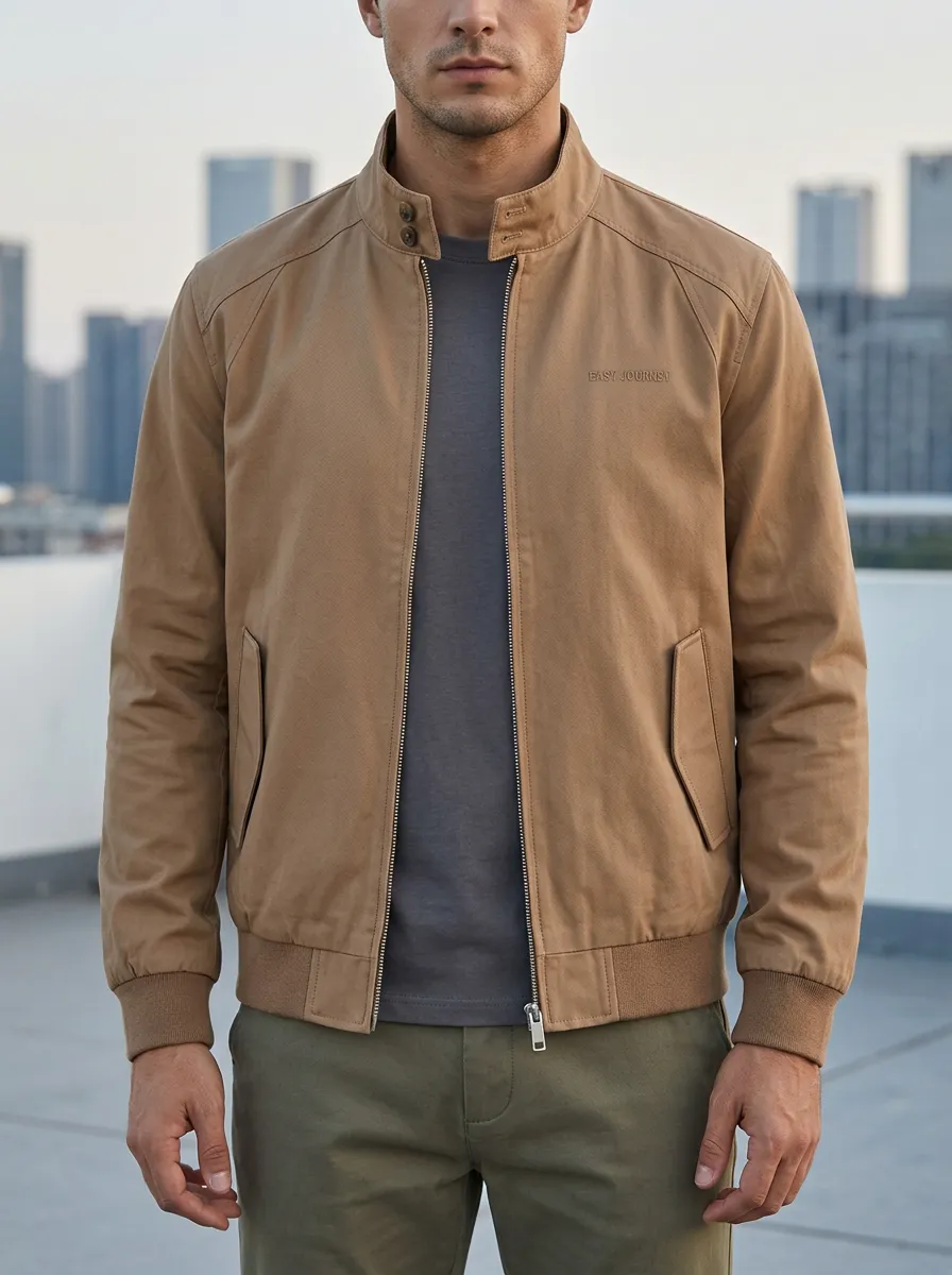 Bomber Collar Jacket
