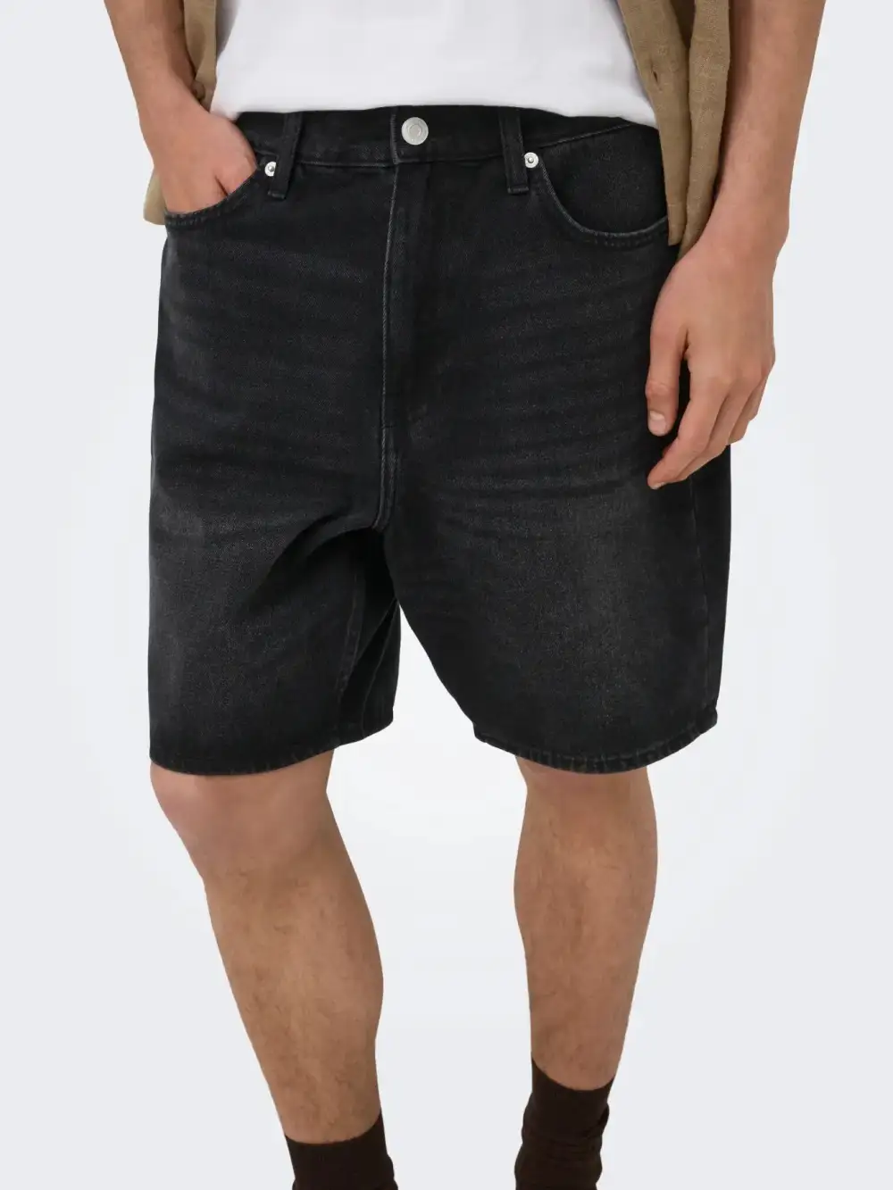 Relaxed Everyday Classic Denim Shorts