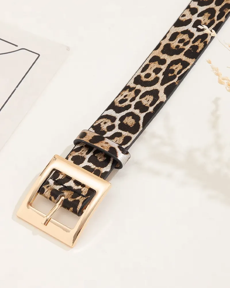 Modern Animal Print Women's Belt