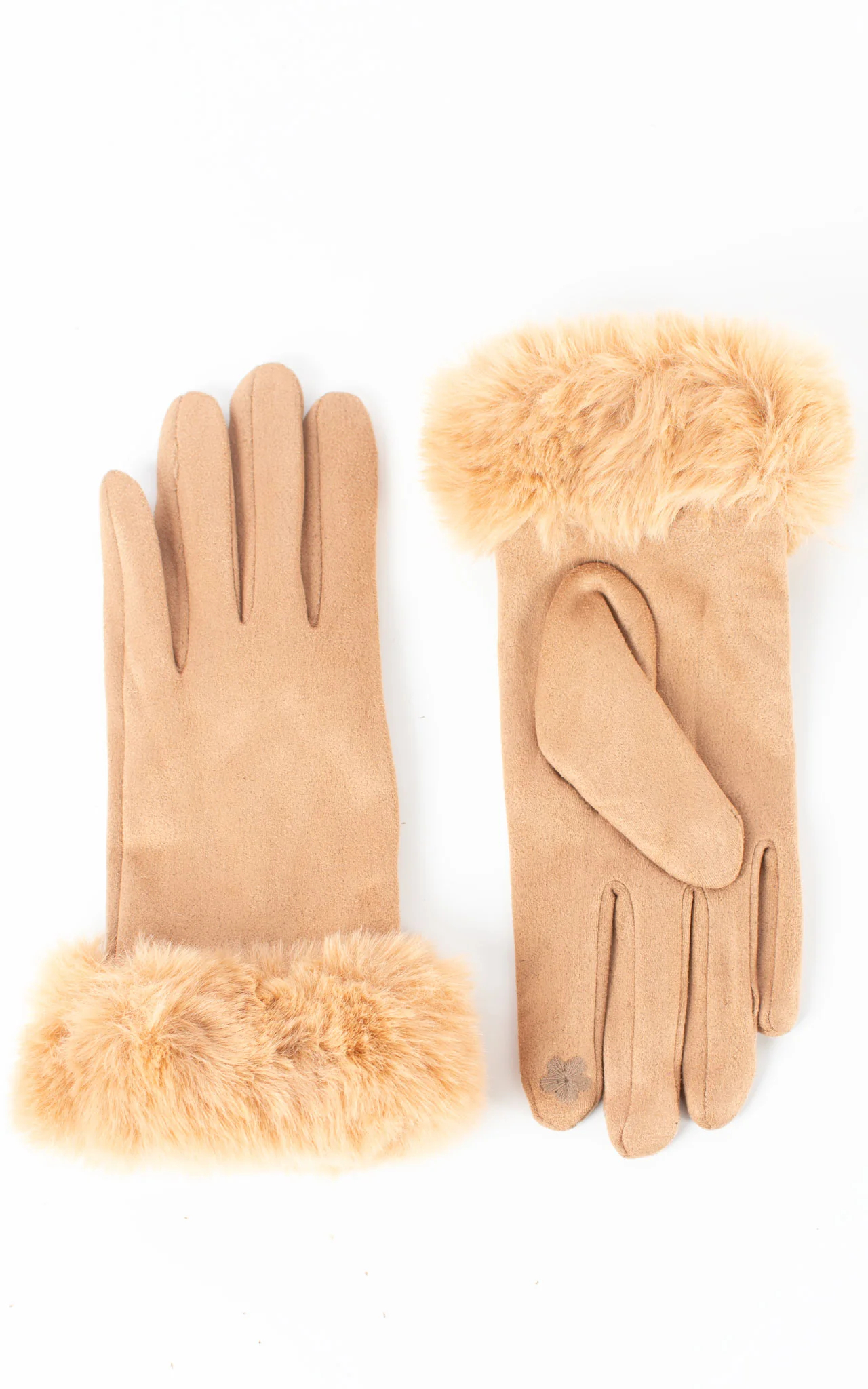 Seamless Plush Gloves For Women