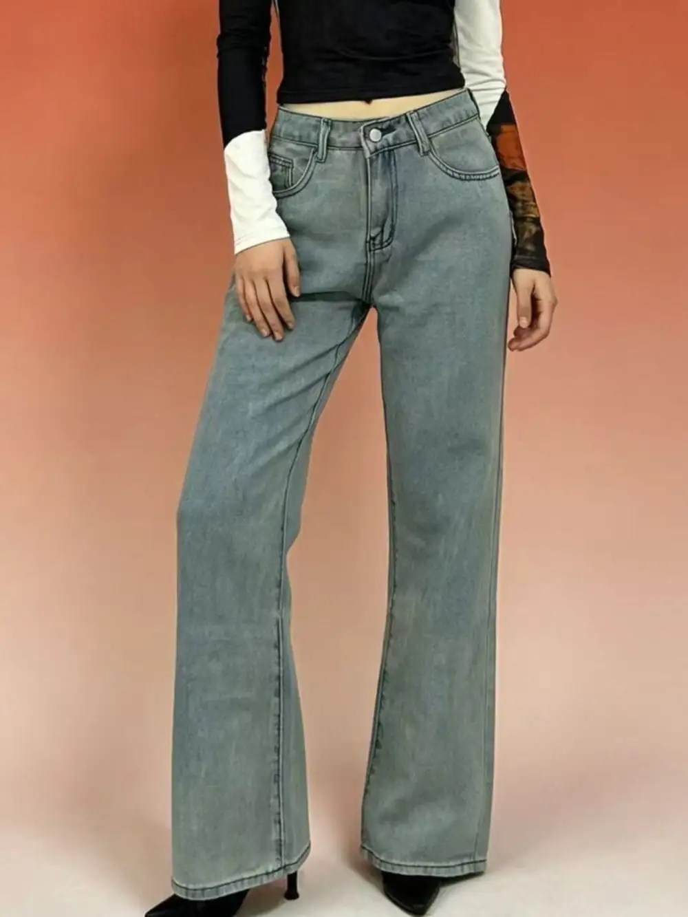 Everyday Wide Leg Denim Jeans