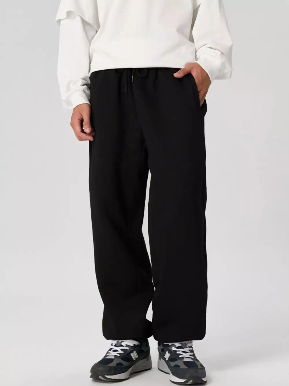 Drawstring Loose Fit Joggers Pants