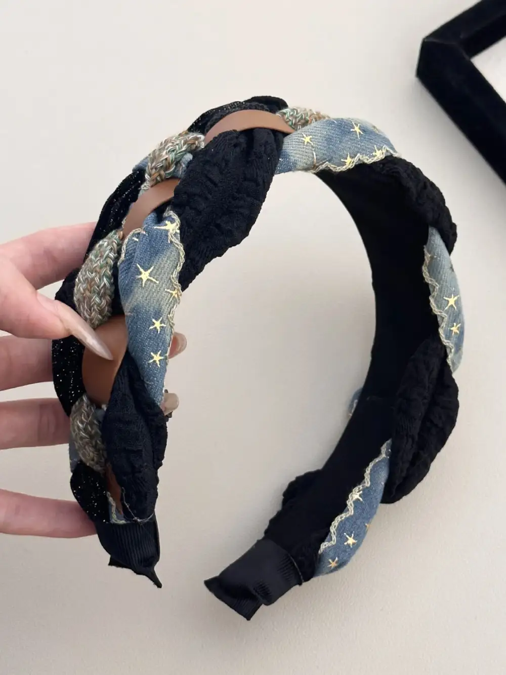 Bold Wide Braided Hair Headband
