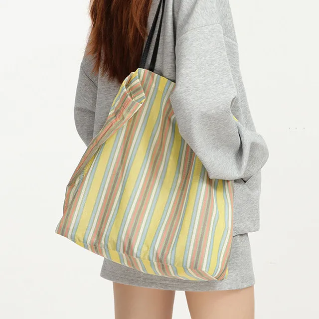 Stylish College Style Tote Bag Large Capacity Handbag