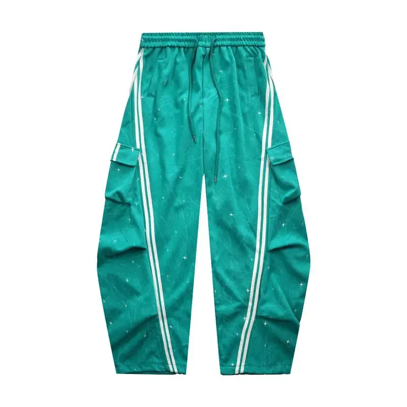 Women  Wide Leg Drawstring Joggers with Side Pockets