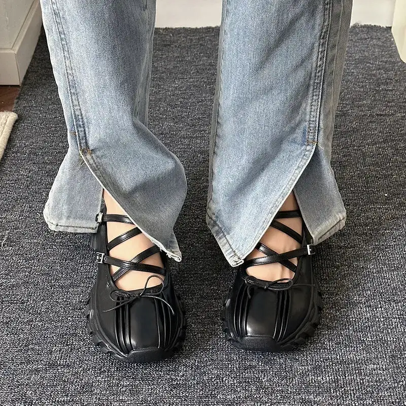 Mary-Jane Loafer Flats