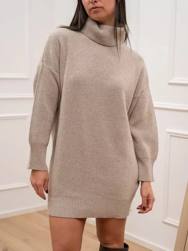 Easy Drape Casual Mini Dress