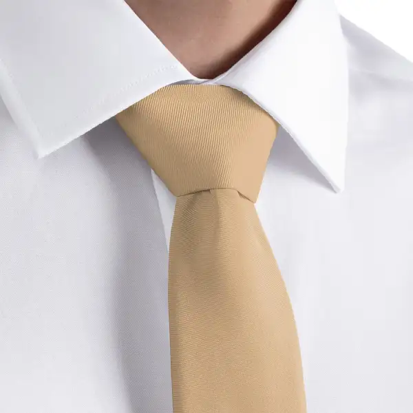 Versatile Solid Expression Necktie