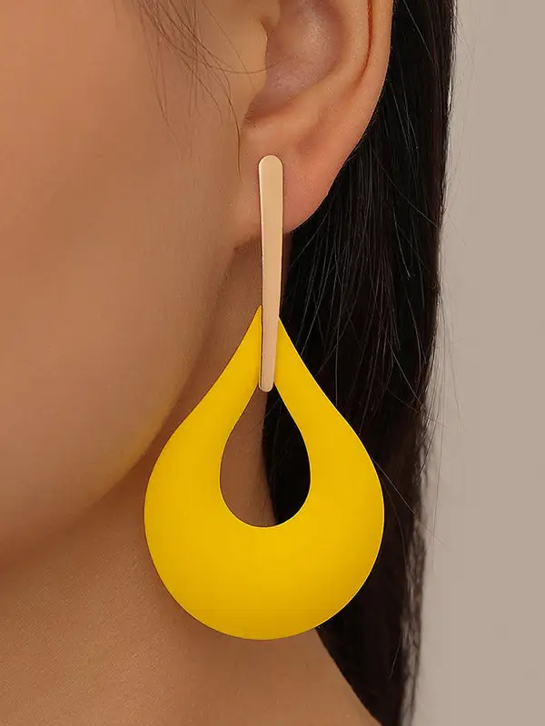 Layered Celestial Drop Earrings