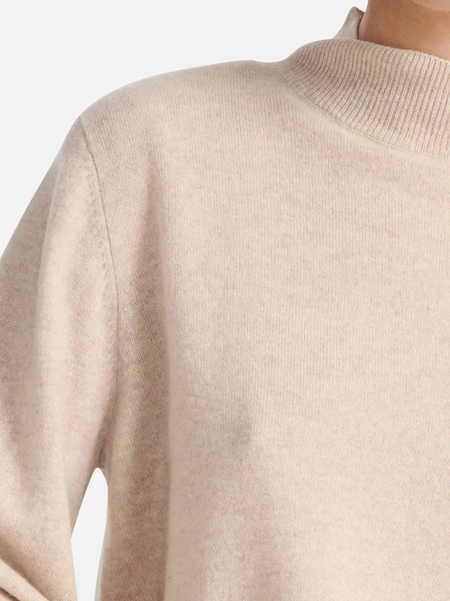 TURTLE NECK KNIT SWEATER