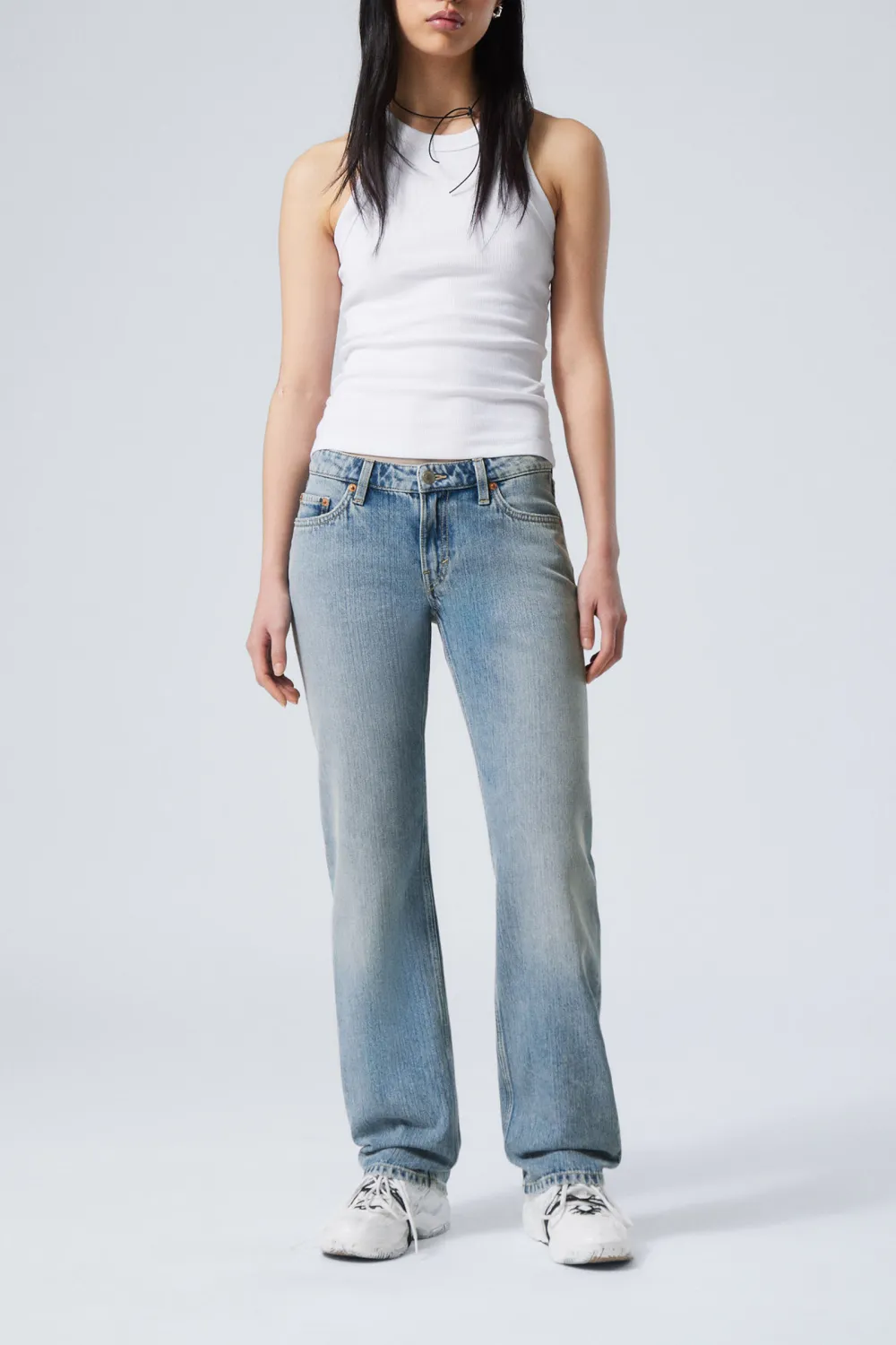 Straight Low Waist Jeans