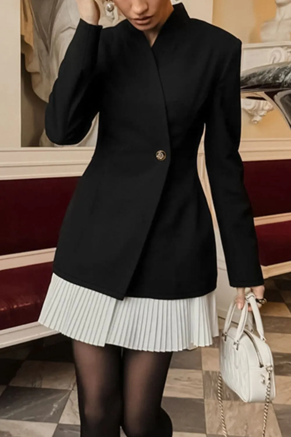 Pleated Dress Casual