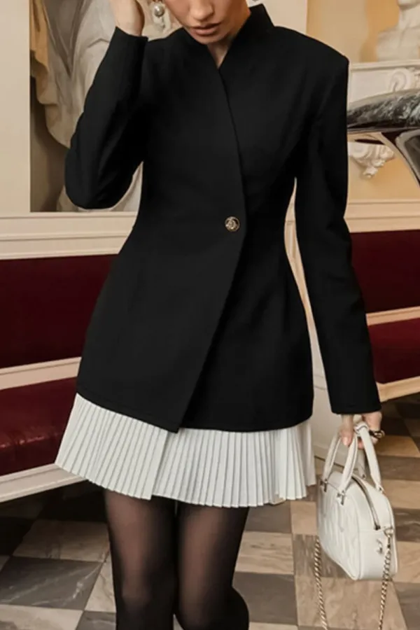 Pleated Dress Casual