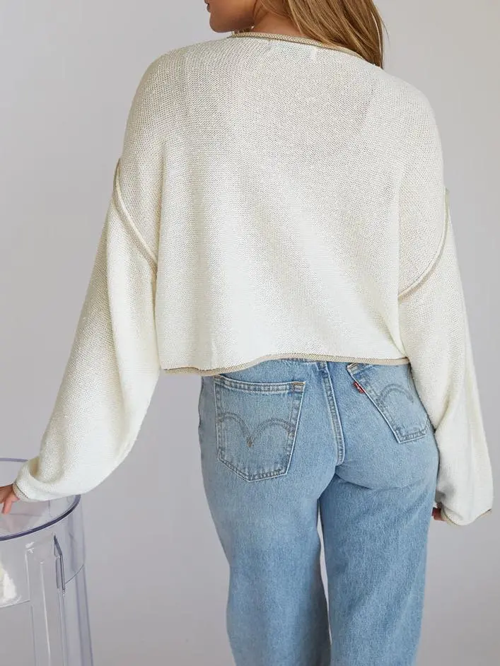 Commuting Style Knit Sweater