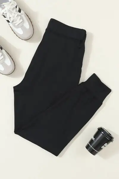 Relaxed Drawstring Pocketed Jogger Pants
