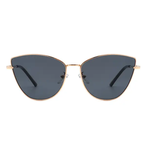 Matte Cat Eye Frame Sunglasses