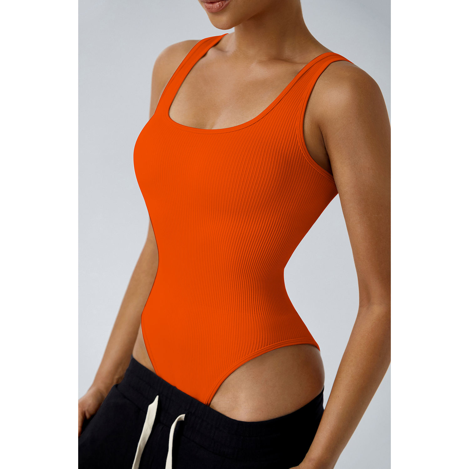 Sleeveless Sexy Fashion Jumpsuit Black Bodysuit