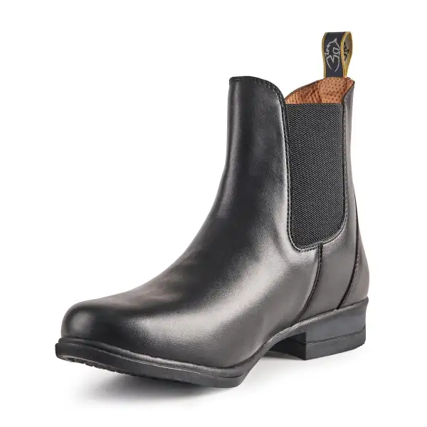 Everyday Easy-Care Leather Riding Boots