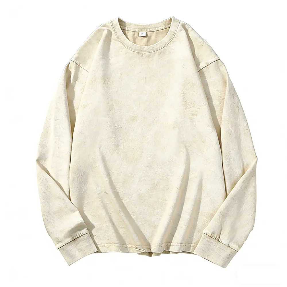 Acid-washed T-shirt