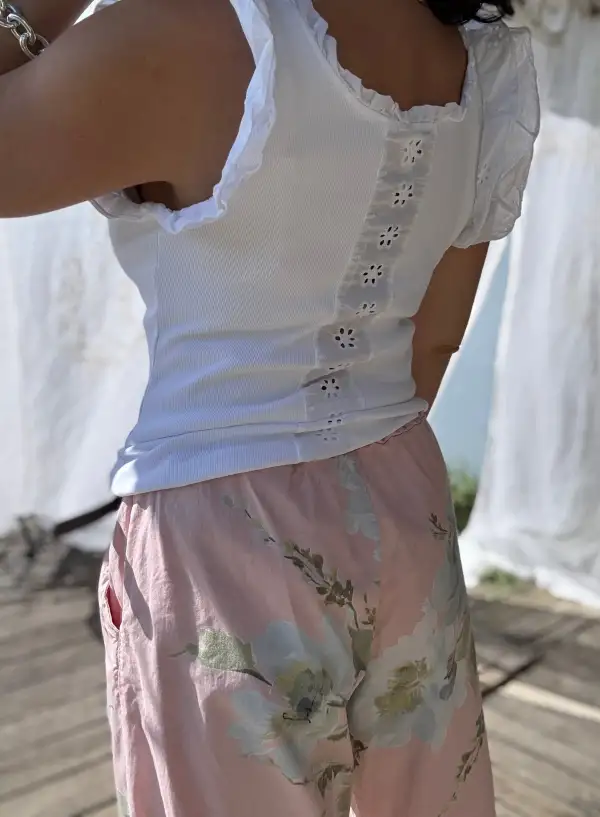 Elegant Cotton Tank Top