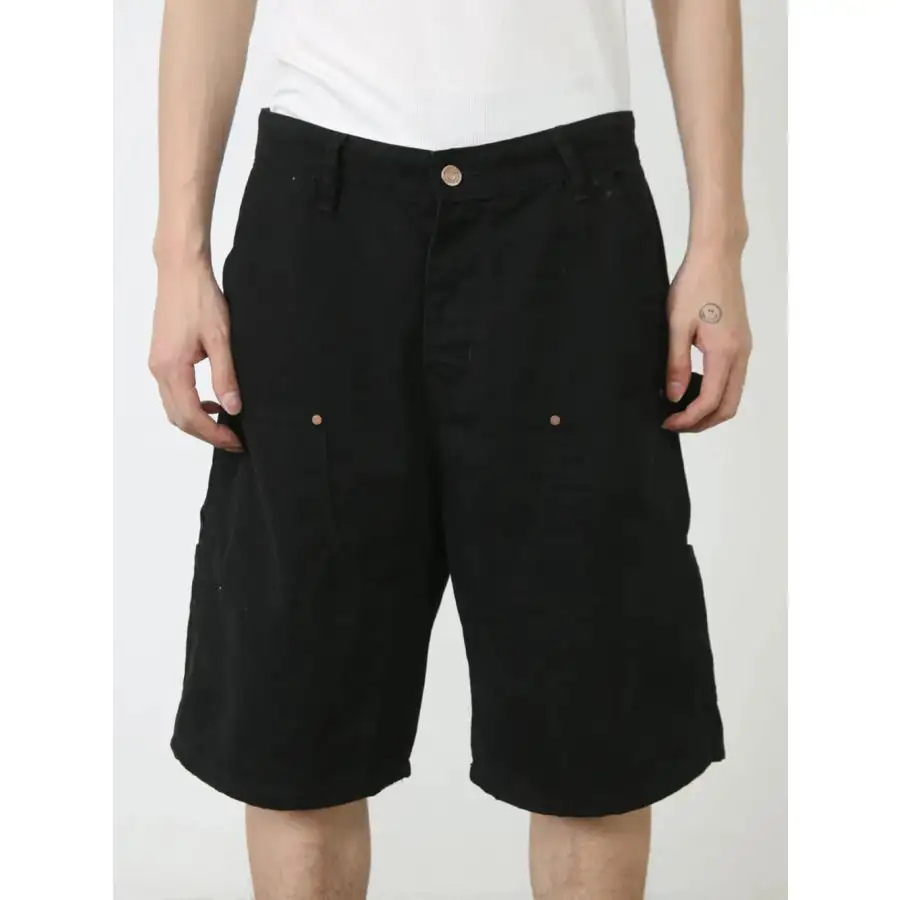 Men's Mid Rise Denim Shorts with Pockets