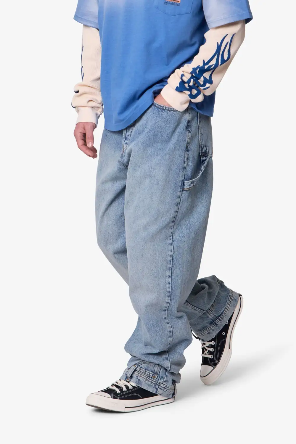 Ultra Baggy Reconstructed Jeans