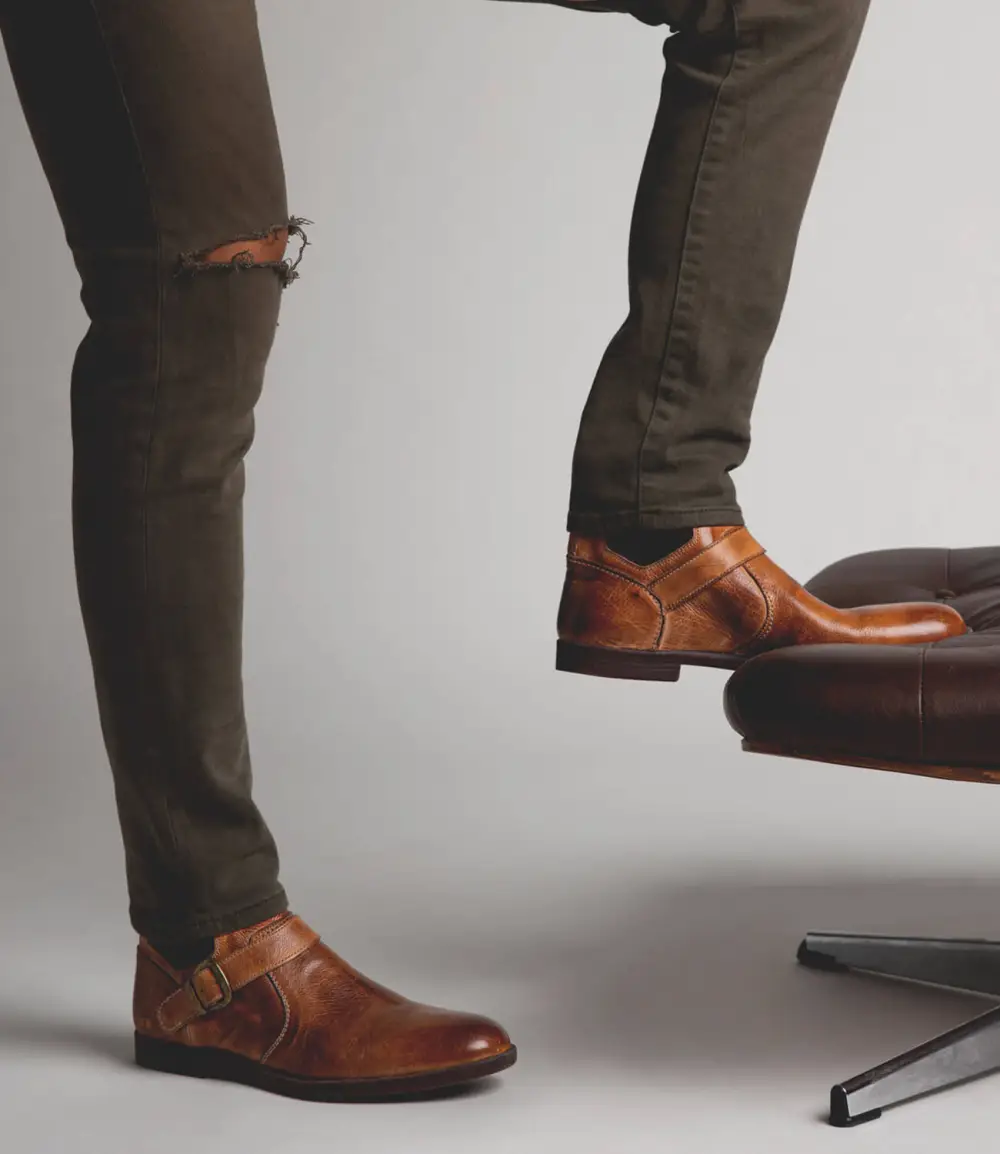 Buckled Streamlined Chelsea Boots