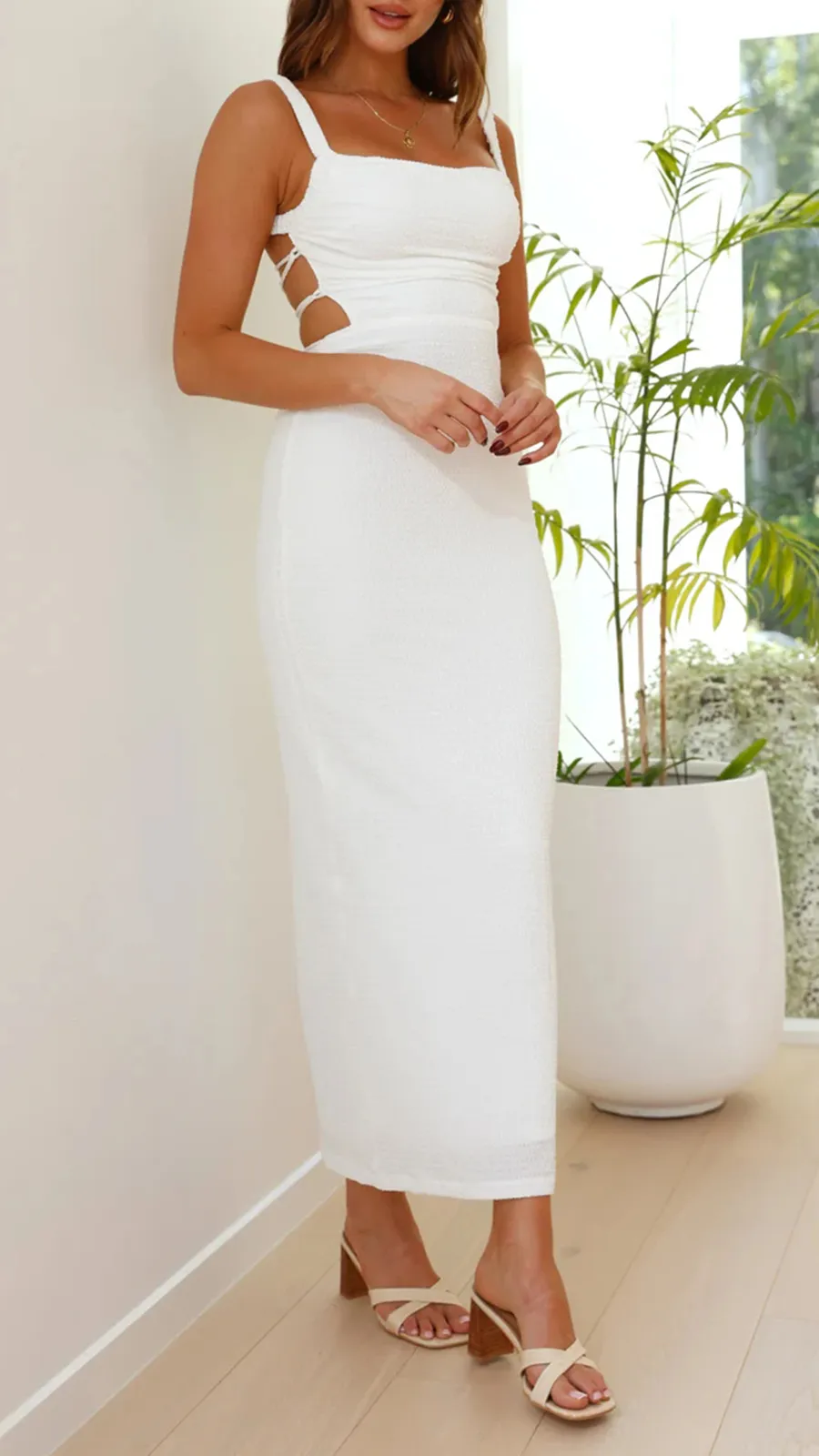 Gentle Midi Dress