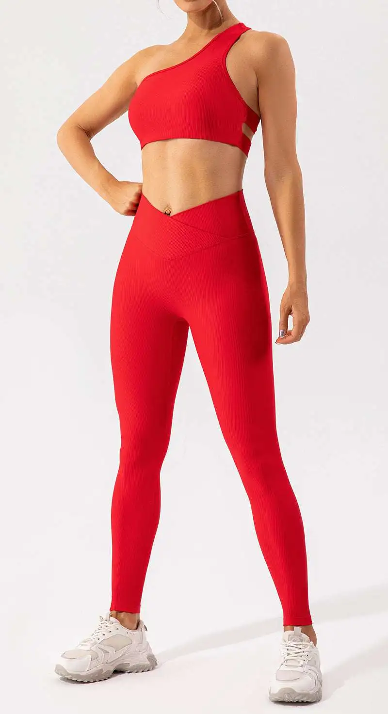 Quick-Dry Sleeveless Bra and Leggings Active Set