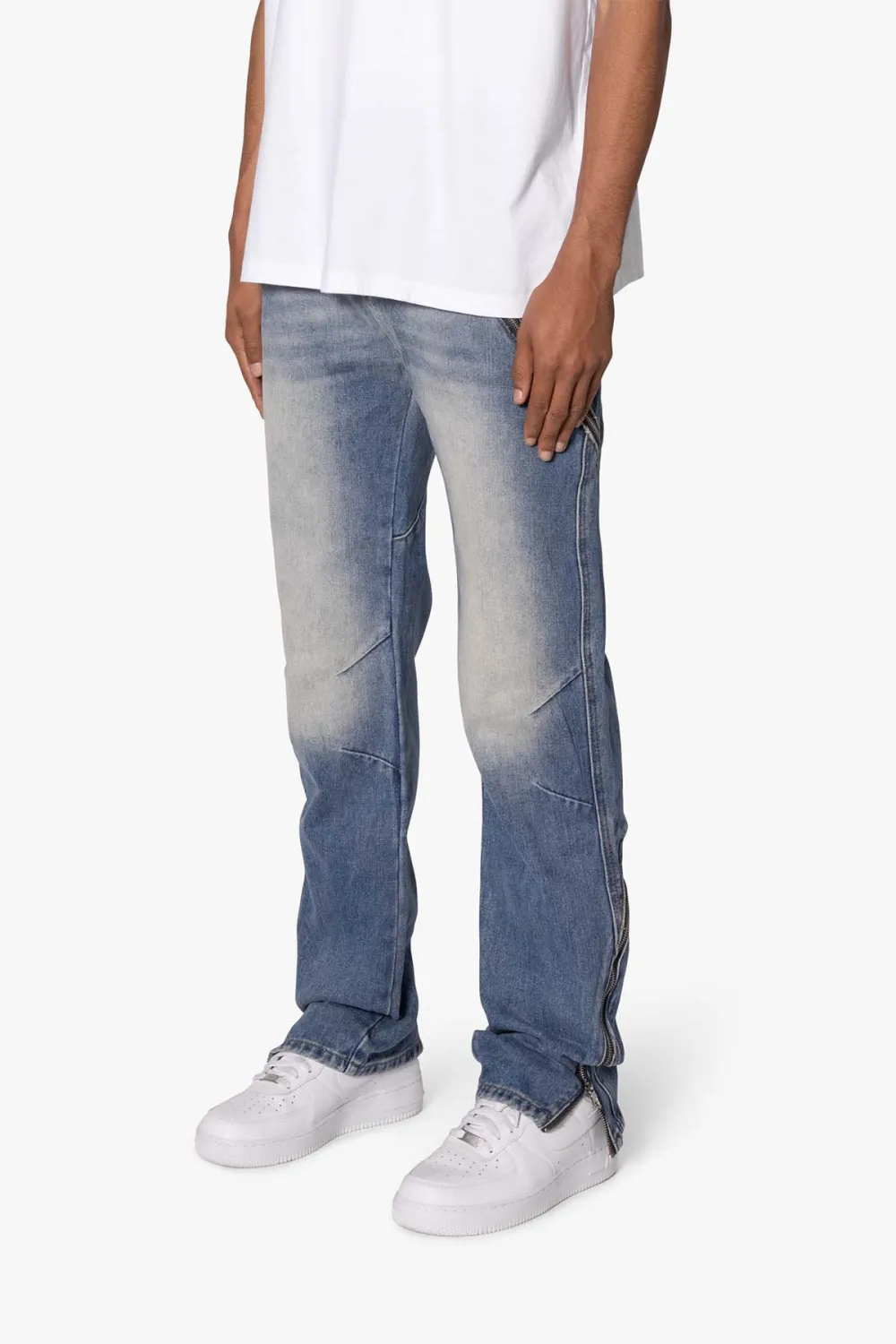 Baggy Zipper Jeans
