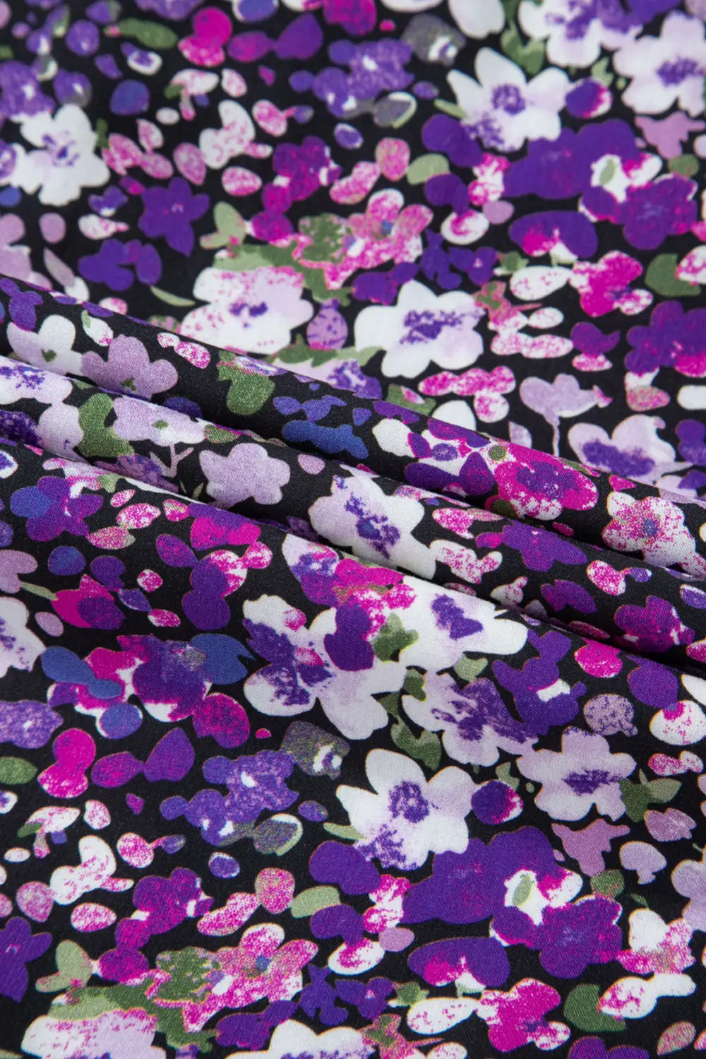 Floral V-Neck Boho Blouse