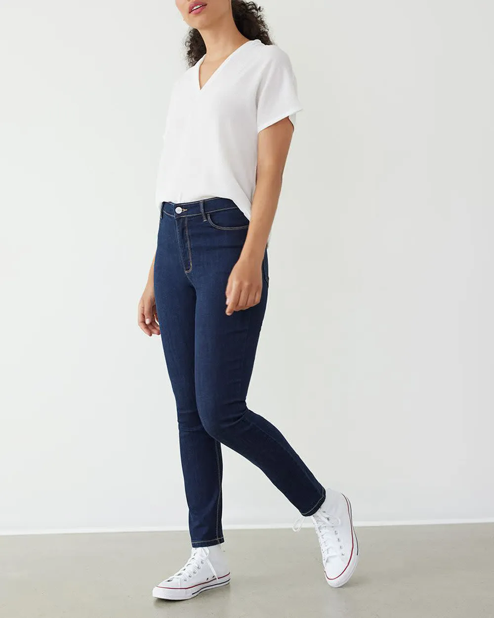 Skinny-Leg High-Rise Jean  Signature