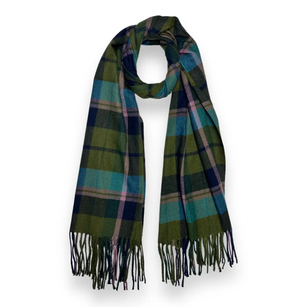 Classic Tartan Tasseled Scarf